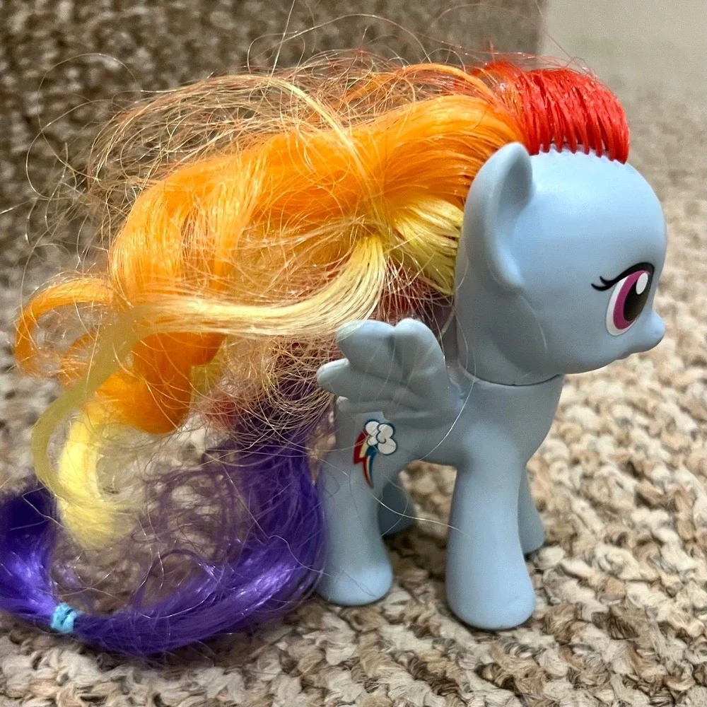 Rainbow Girl Gift Set - Pop-It Purse (Sensory)‎ + My Little Pony Rainbow Dash